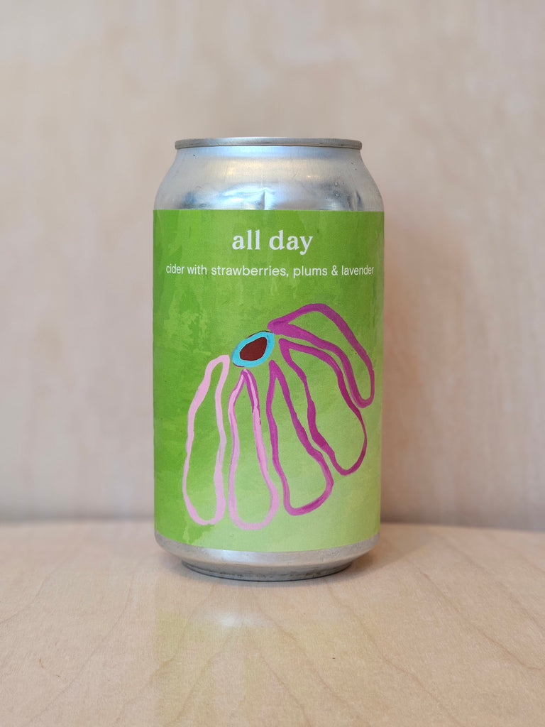 Revel - All Day (Cider w/ Strawberries, Plums, & Lavender) / 355mL