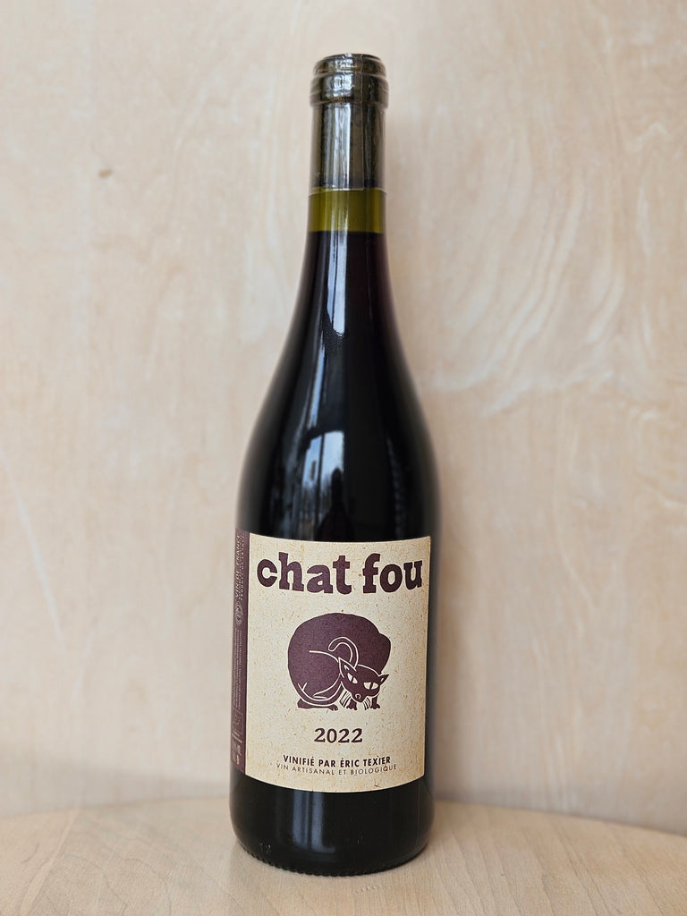 Éric Texier - Chat Fou 2022 (Red Blend) / 750mL