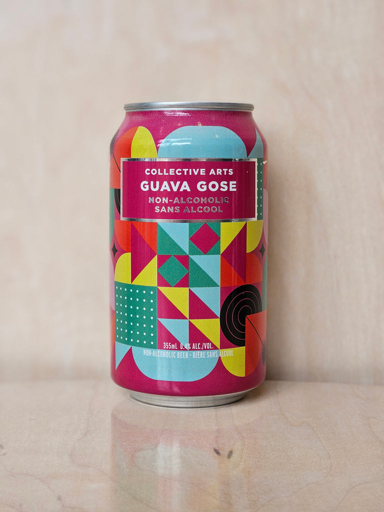 Collective Arts - Non - Alcoholic Guava Gose (Non - Alc Fruited Sour) / 355mL