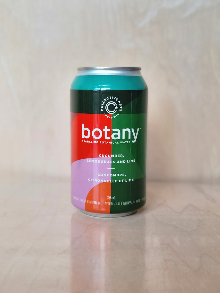 Collective Arts - Botany: Cucumber, Lemongrass, & Lime (Flavoured Sparkling Water) / 355mL